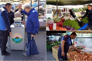 İlkadım Semt Pazarlarına Belediye Tartısı